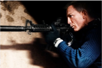 'No Time To Die' Poster Brings James Bond Back in His Element