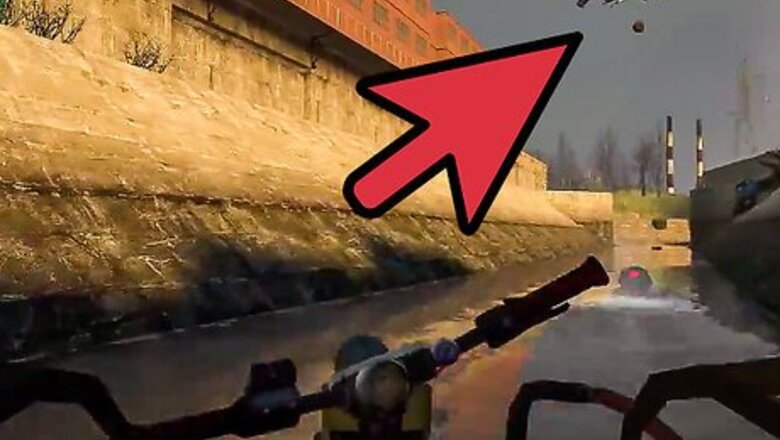 How to Destroy the Hunter Chopper in Half Life 2