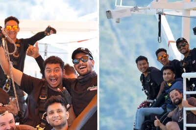 Man on Wheelchair Goes Bungee Jumping, Has a 'Darr Ke Aage Jeet Hai' Moment