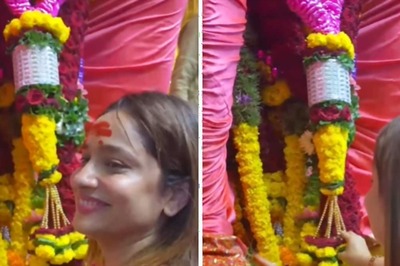 Watch: Ankita Lokhande Chants ‘Ganpati Bappa Morya’ On Visit To Lalbaugcha Raja