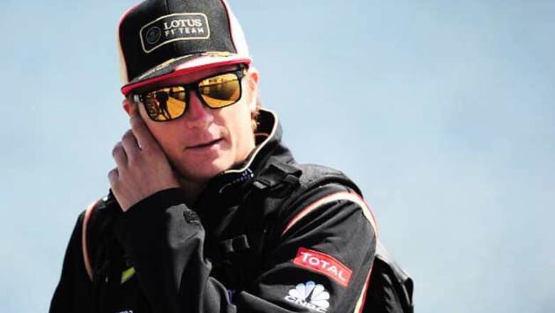 Kimi Raikkonen expects resolution to Lotus pay dispute