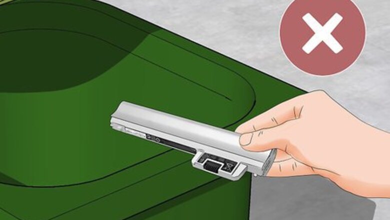 How to Dispose of Laptop Batteries
