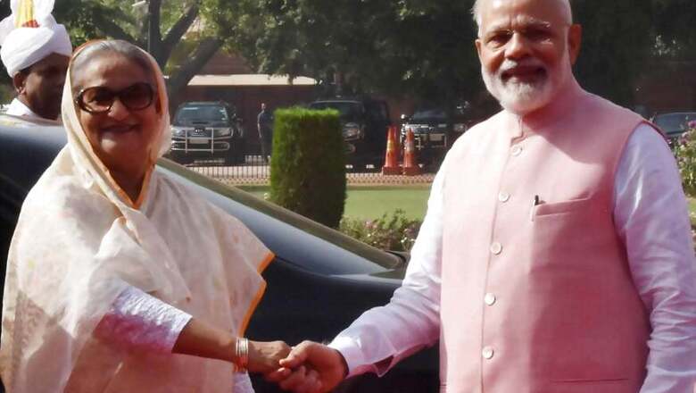 PM Modi, Sheikh Hasina Launch India-Bangladesh Rail, Bus Services