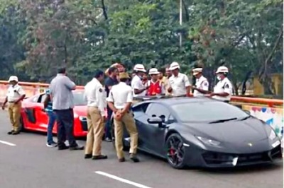 Hyderabad Police Seize Lamborghini Huracan, Audi R8 For Racing on Public Roads