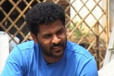 Prabhu Deva happy donning director's hat