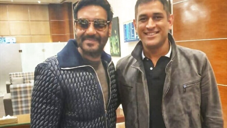 Ajay Devgn Meets MS Dhoni, Actor Says 'Cricket, Films Uniting Religion of India'