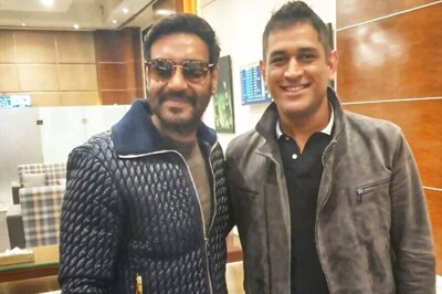 Ajay Devgn Meets MS Dhoni, Actor Says 'Cricket, Films Uniting Religion of India'