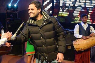 BJP Takes Potshots at Rahul Gandhi For Attending Concert Wearing Jacket Worth Rs 70,000