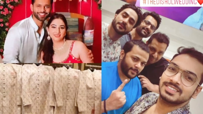 Aly Goni Joins Rahul Vaidya's Groom Squad, See What He's Wearing on The DisHul Wedding