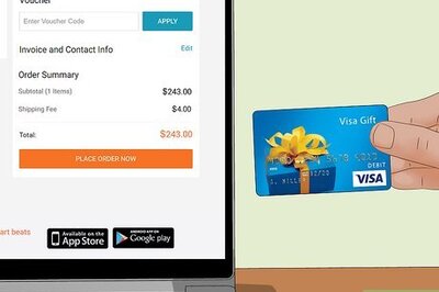 How to Use a Visa Gift Card Online
