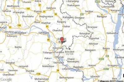 WB: Flood hits Malda, 15 villages submerged, ten thousand affected