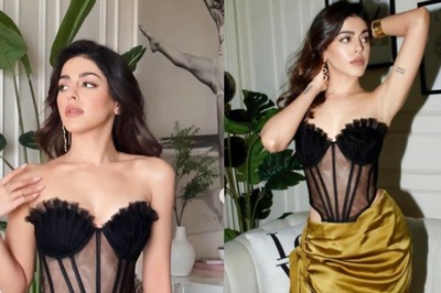 Alaya F Brightens Up Spring Fashion In Pink Gharara Set; Video Inside