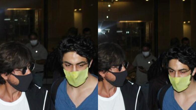 Aryan Khan Protects SRK From a Desperate Fan, Impressed Netizens Call Him 'Responsible and Caring'