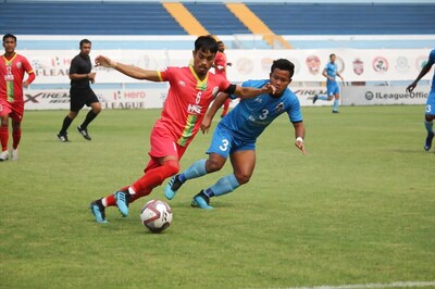 I-League: TRAU, Churchill Play Out High-octane Draw, Title Battle Goes to Last Day