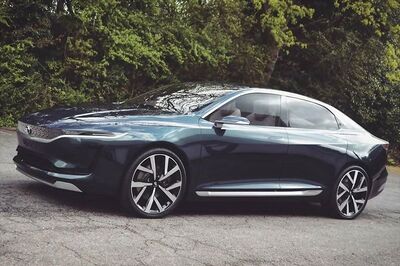 This is How the Tata E-Vision Sedan Concept will Look Like in Flesh - Detailed Image Gallery