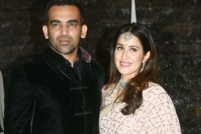Zaheer-Sagarika Look Picture Perfect In These Post-Wedding Party Photos