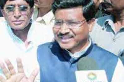 B Marandi quits BJP, Lok Sabha