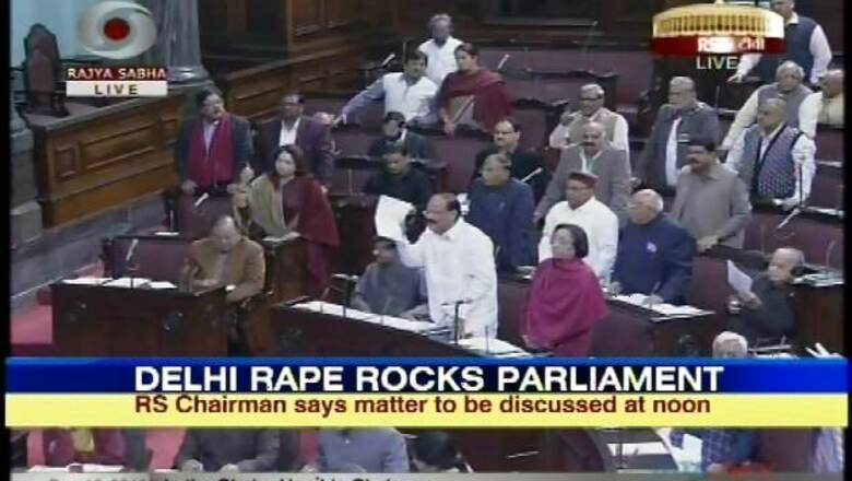 BJP raises Delhi gangrape case in Parliament