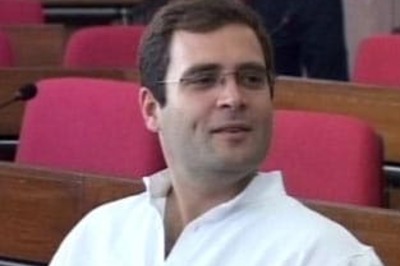 Rahul Gandhi visits flashflood-hit Leh