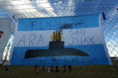 'Explosion' Dashes Last Hopes For Missing Argentine Submarine