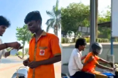 Watch: Tamil Actor KPY Bala Gifts Bike To A Petrol Bunk Employee