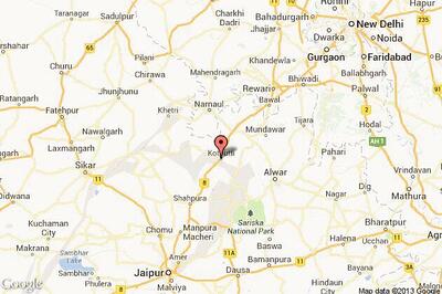 Four killed, two injured in jeep-truck collision in Kotputli