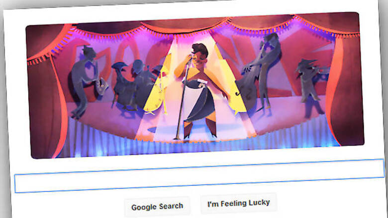 Google honours Ella Fitzgerald on her 96th birthday with a doodle