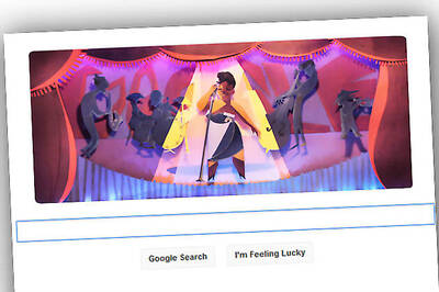 Google honours Ella Fitzgerald on her 96th birthday with a doodle