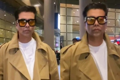 Karan Johar Amps Up The Style Quotient In A Trench Coat At Mumbai Airport; Video Goes Viral | Watch