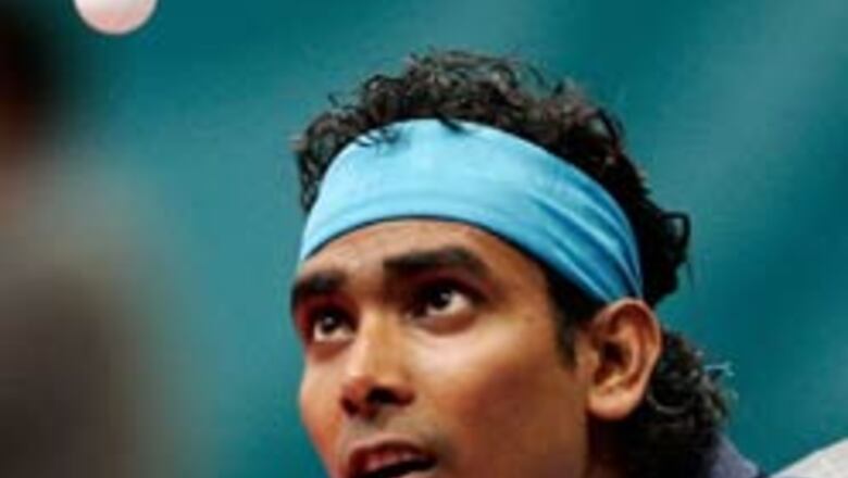Achanta Sharath Kamal enters second round of TT event