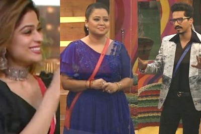 Bigg Boss OTT: Haarsh Limbachiyaa Flirts With Shamita Shetty; Bharti Singh Says 'Biwi ke Saamne...'