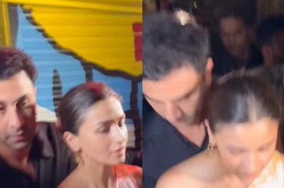 Ranbir Kapoor Protects Wife Alia Bhatt As Couple Get Mobbed By Fans In The City, Video Goes Viral