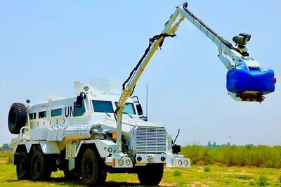 Mahindra's Mine Resistant Armoured Defence Truck is Now Part of UN Peacekeeping Missions