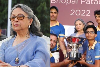 Sharmila Tagore Felicitates Bhopal Pataudi Cup Winners, Saif Ali Khan Skips Due To Prior Commitments