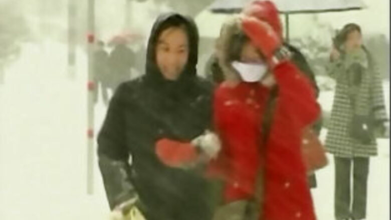 Unusually heavy snow claims 40 lives in China