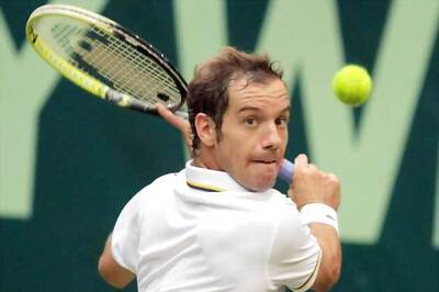 Kohlschreiber, Gasquet reach Halle quarterfinals