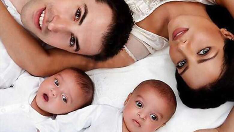 First picture of Celina Jailty with her twins