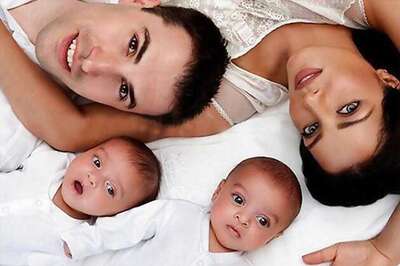 First picture of Celina Jailty with her twins