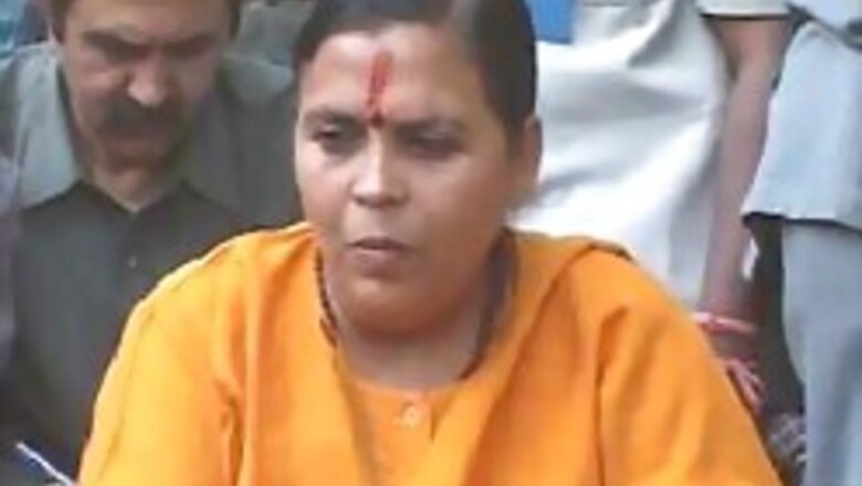 Uma enters Sonia land, vows to fight