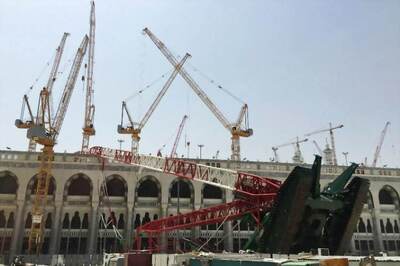 'And then I heard thunder': Saudi crane horror recalled