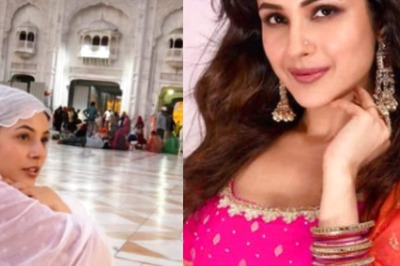 Shehnaaz Gill Offers Prayer at The Golden Temple, Fan Lauds How ‘Down to Earth’ She Is; See Post