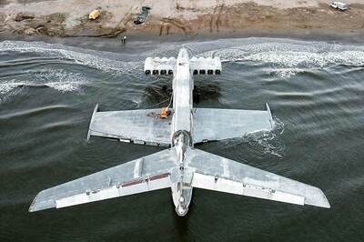 Meet 'Lun', The Spaceship Inspired Ship-Airplane That Shook Area 51 and Is Now Moved to Derbent