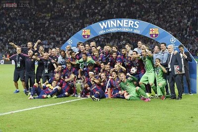 Barcelona beat Juventus 3-1 to lift fifth Champions League title