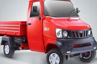 Mahindra launches India's 1st compact truck Gio