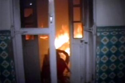 Maya acts, books MLA in house burning case