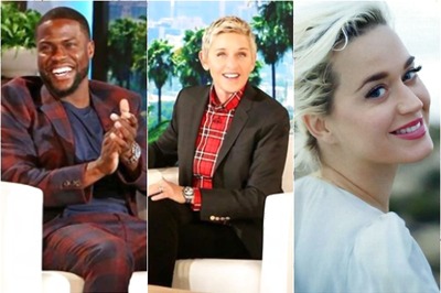 Katy Perry, Kevin Hart Stand by Ellen DeGeneres Amid Toxic Workplace Reports on Her Show