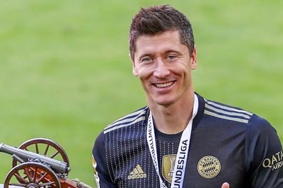 Robert Lewandowski Voted German Player of The Year