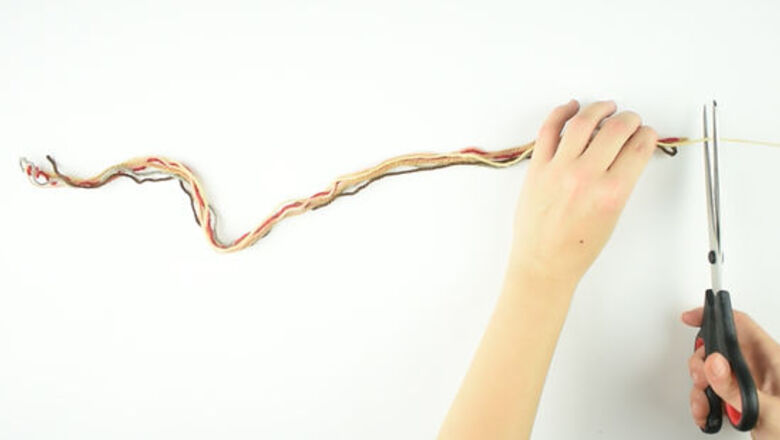 How to Make a String Bracelet