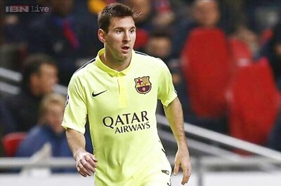 Lionel Messi chases record amid stir over Barcelona exit