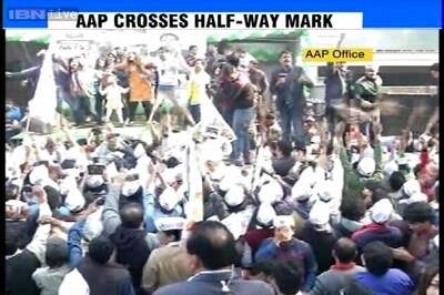 Delhi poll trends: AAP ahead in 60 seats